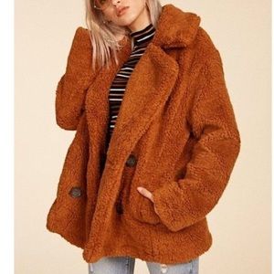 Free people teddy coat